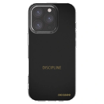 Picasee silikonska prozirna maskica za Apple iPhone 16 Pro - Discipline