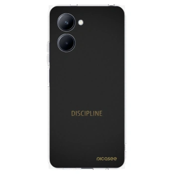 Picasee silikonska prozirna maskica za Realme C33 (2023) - Discipline
