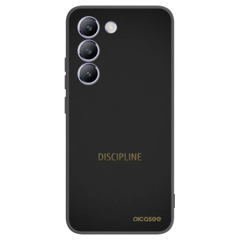 Picasee crna silikonska maskica za Vivo V40 SE 5G - Discipline
