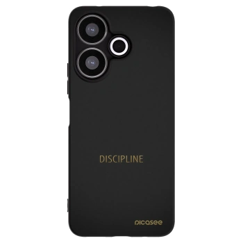 Picasee crna silikonska maskica za Xiaomi Redmi 13 4G - Discipline