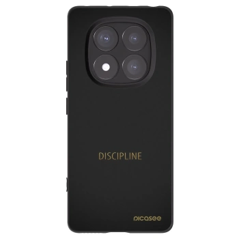 Picasee crna silikonska maskica za Xiaomi Redmi Note 14 Pro 5G - Discipline