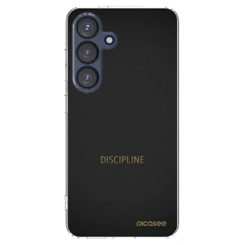 Picasee silikonska prozirna maskica za Samsung Galaxy S25 5G - Discipline