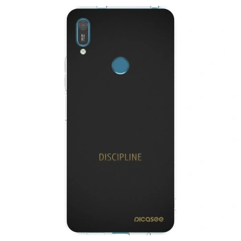 Picasee silikonska prozirna maskica za Huawei Y7 2019 - Discipline