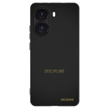 Picasee crna silikonska maskica za Xiaomi Poco X7 Pro 5G - Discipline
