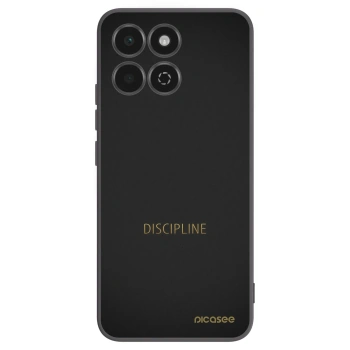 Picasee crna silikonska maskica za Honor 200 Smart 5G - Discipline