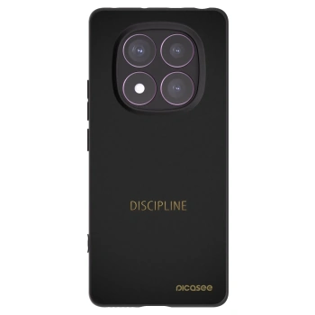 Picasee crna silikonska maskica za Xiaomi Redmi Note 14 Pro 4G - Discipline