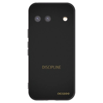 Picasee crna silikonska maskica za Google Pixel 9 - Discipline
