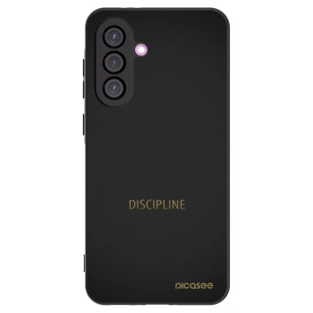 Picasee crna silikonska maskica za Samsung Galaxy A56 5G A566B - Discipline