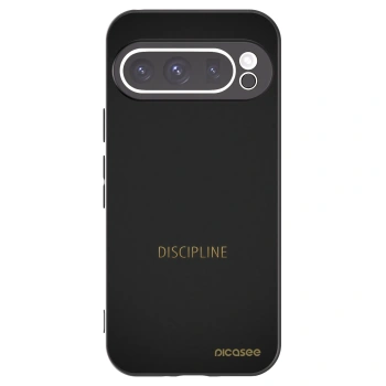 Picasee crna silikonska maskica za Google Pixel 9 Pro - Discipline