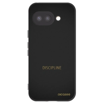 Picasee crna silikonska maskica za Google Pixel 9a - Discipline