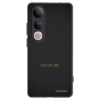 Picasee crna silikonska maskica za Vivo V50 Lite 5G - Discipline