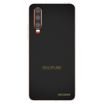 Picasee silikonska prozirna maskica za Huawei P30 - Discipline