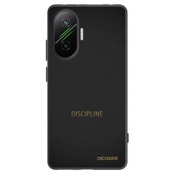 Picasee crna silikonska maskica za Xiaomi Poco F7 5G - Discipline