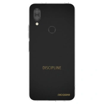 Picasee silikonska prozirna maskica za Xiaomi Redmi 7 - Discipline
