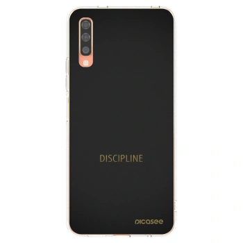 Picasee silikonska prozirna maskica za Samsung Galaxy A70 A705F - Discipline