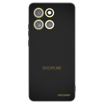 Picasee crna silikonska maskica za Motorola Moto G86 5G - Discipline