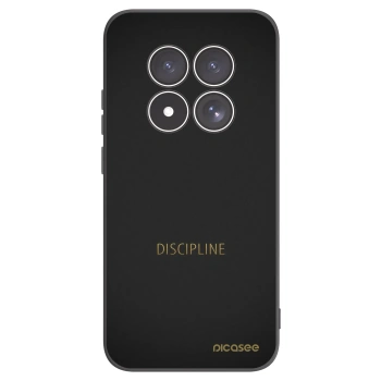 Picasee crna silikonska maskica za Xiaomi Redmi Note 15 Pro 4G - Discipline