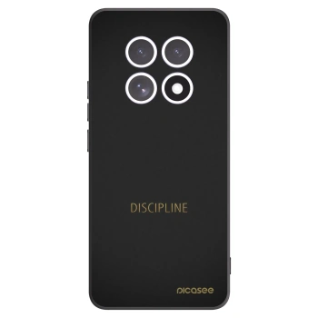 Picasee crna silikonska maskica za Xiaomi Redmi Note 15 4G - Discipline