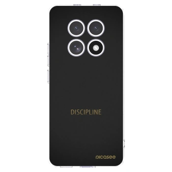 Picasee silikonska prozirna maskica za Xiaomi Redmi Note 15 4G - Discipline
