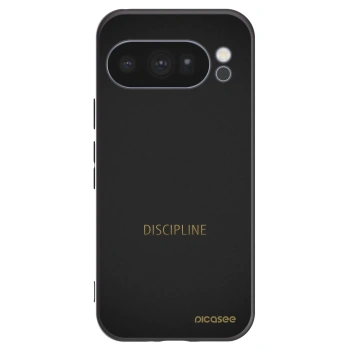 Picasee crna silikonska maskica za Google Pixel 10 Pro - Discipline