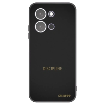 Picasee crna silikonska maskica za Xiaomi Redmi 15C 5G - Discipline