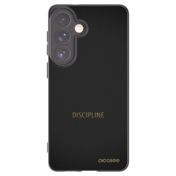 Picasee crna silikonska maskica za Samsung Galaxy S26+ - Discipline