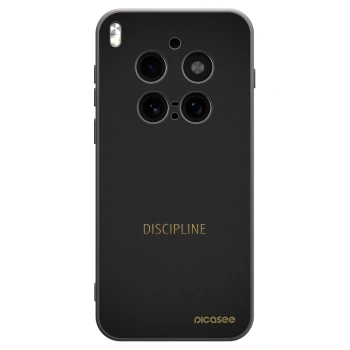 Picasee crna silikonska maskica za Vivo X300 Pro - Discipline