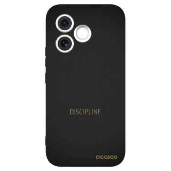 Picasee crna silikonska maskica za Honor 600 Lite - Discipline