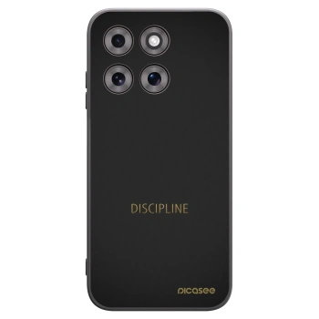 Picasee crna silikonska maskica za Motorola Moto G77 - Discipline