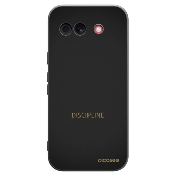 Picasee crna silikonska maskica za Google Pixel 10a - Discipline