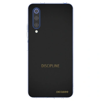 Picasee silikonska prozirna maskica za Xiaomi Mi 9 SE - Discipline