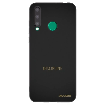 Picasee crna silikonska maskica za Honor 20 Lite - Discipline