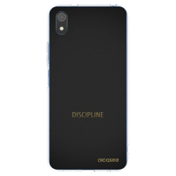 Picasee silikonska prozirna maskica za Xiaomi Redmi 7A - Discipline
