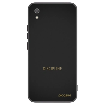 Picasee crna silikonska maskica za Xiaomi Redmi 7A - Discipline