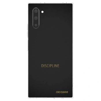 Picasee silikonska prozirna maskica za Samsung Galaxy Note 10 N970F - Discipline
