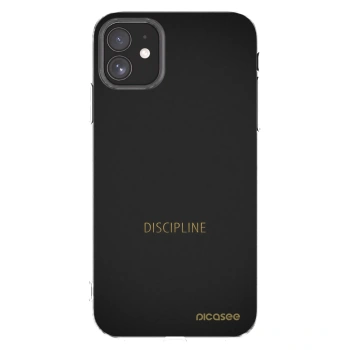 Picasee silikonska prozirna maskica za Apple iPhone 11 - Discipline
