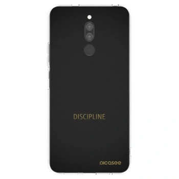 Picasee silikonska prozirna maskica za Xiaomi Redmi 8 - Discipline