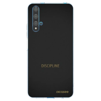 Picasee silikonska prozirna maskica za Huawei Nova 5T - Discipline
