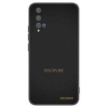 Picasee crna silikonska maskica za Huawei Nova 5T - Discipline
