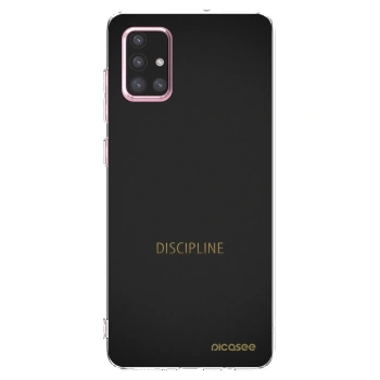 Picasee silikonska prozirna maskica za Samsung Galaxy A71 A715F - Discipline