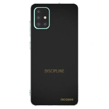 Picasee silikonska prozirna maskica za Samsung Galaxy A51 A515F - Discipline