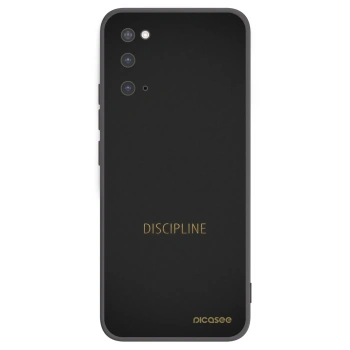 Picasee crna silikonska maskica za Samsung Galaxy S20 G980F - Discipline