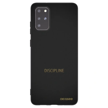 Picasee crna silikonska maskica za Samsung Galaxy S20+ G985F - Discipline