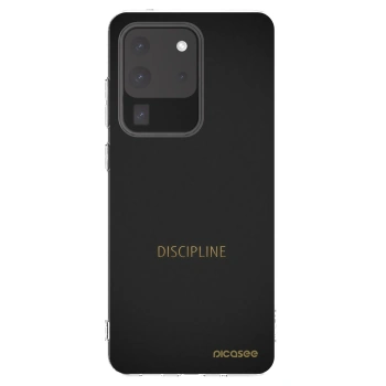 Picasee silikonska prozirna maskica za Samsung Galaxy S20 Ultra 5G G988F - Discipline