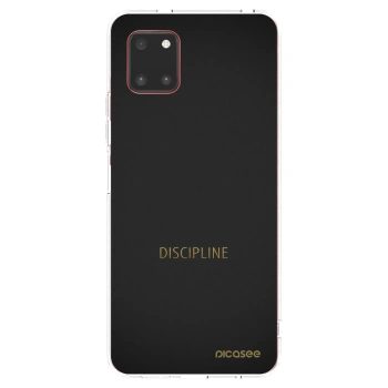 Picasee silikonska prozirna maskica za Samsung Galaxy Note 10 Lite N770F - Discipline