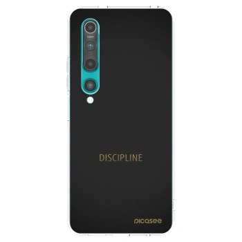 Picasee silikonska prozirna maskica za Xiaomi Mi 10 - Discipline