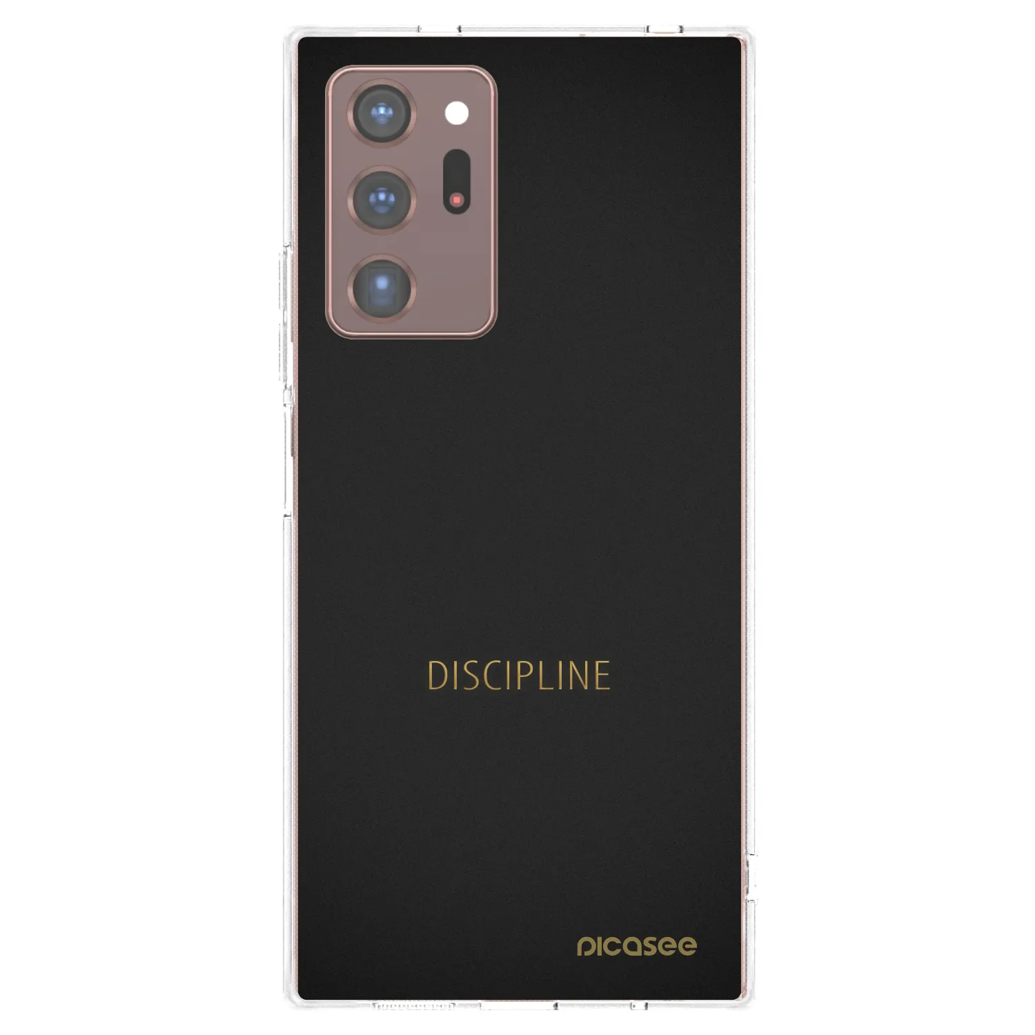 Picasee silikonska prozirna maskica za Samsung Galaxy Note 20 Ultra - Discipline