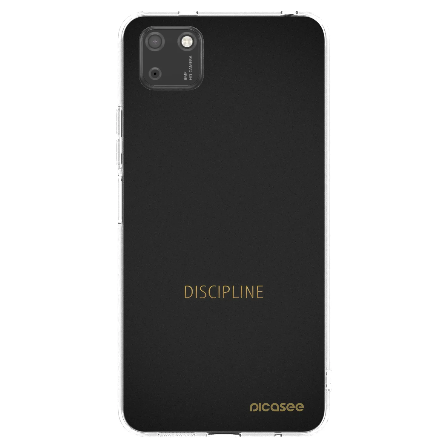 Picasee silikonska prozirna maskica za Huawei Y5P - Discipline