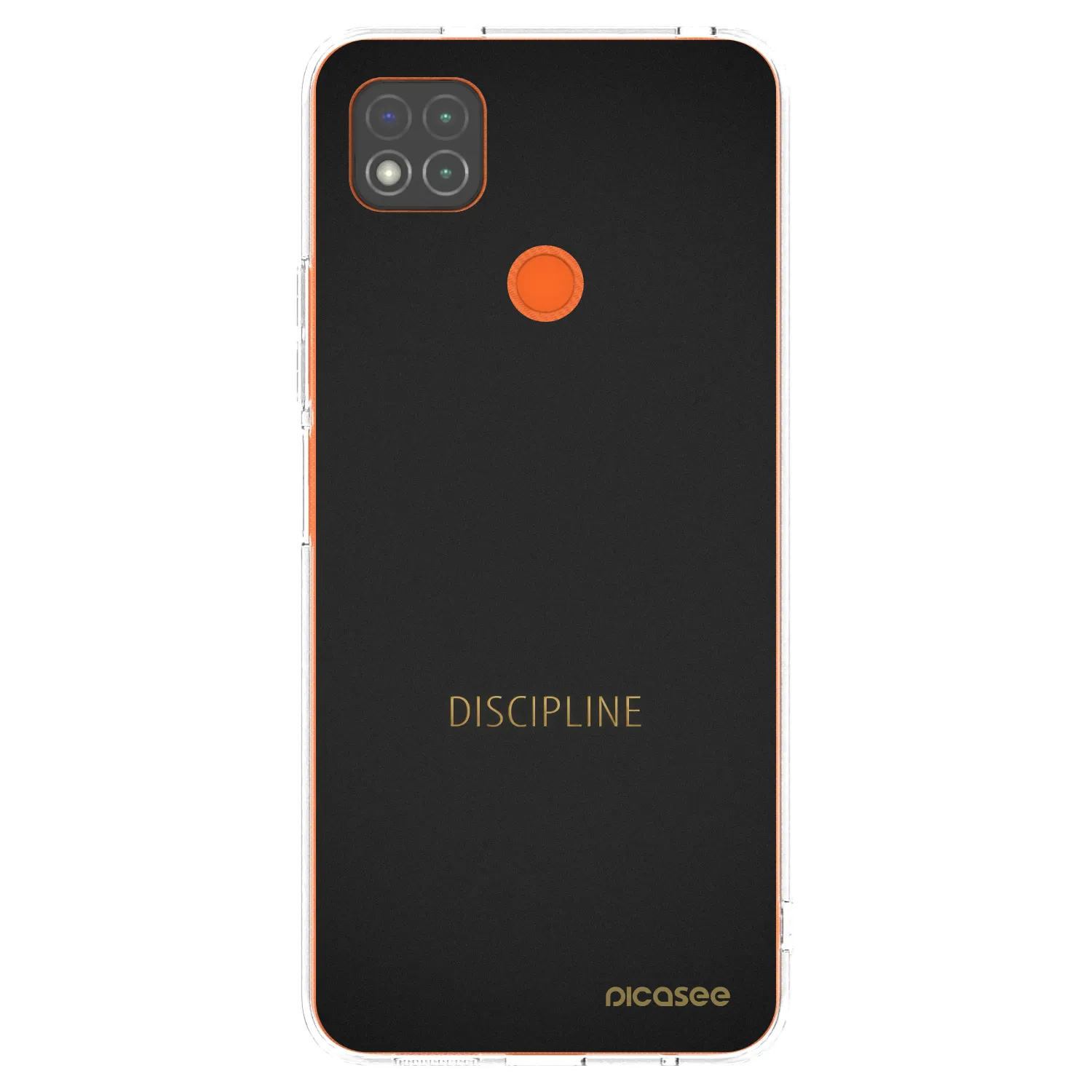 Picasee silikonska prozirna maskica za Xiaomi Redmi 9C - Discipline