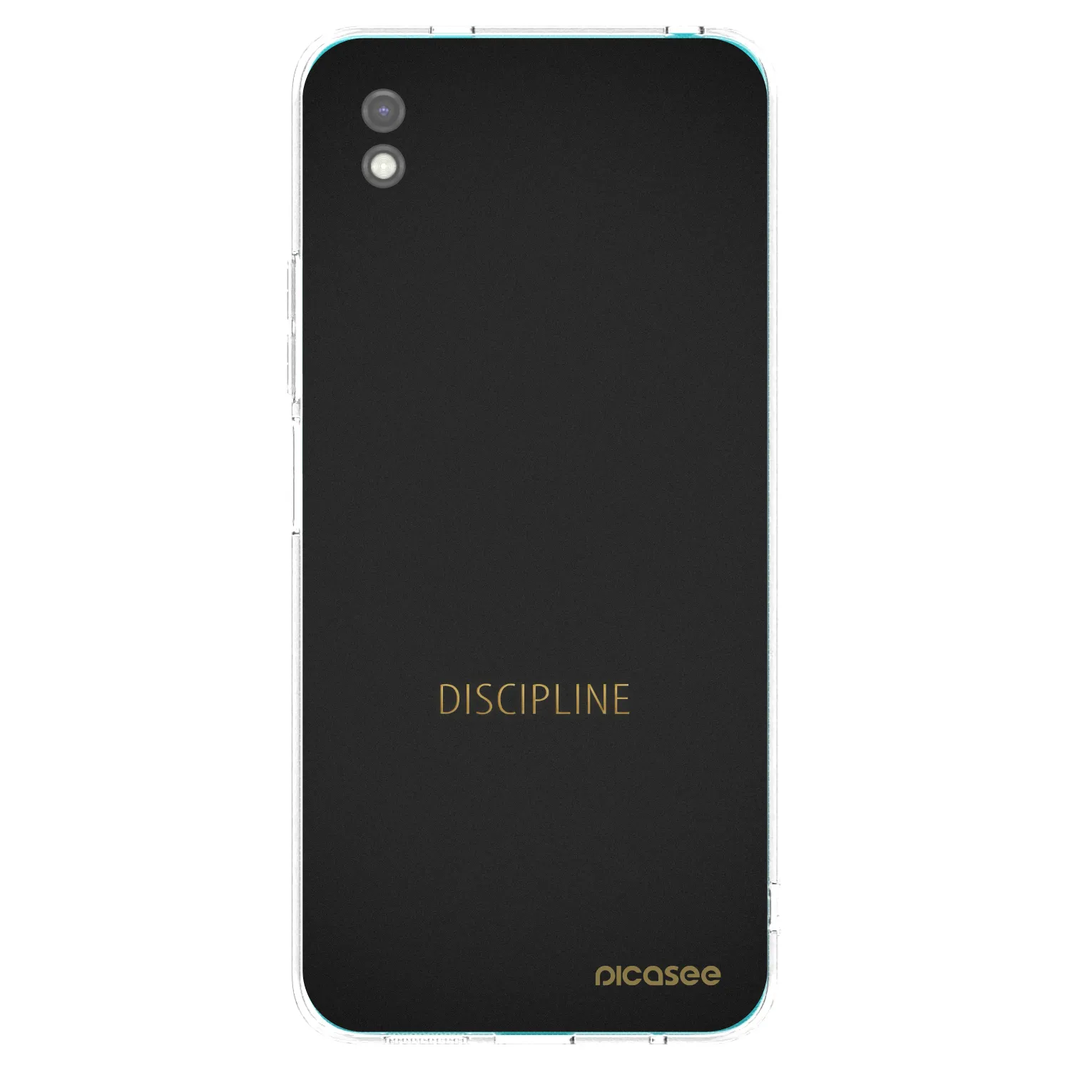 Picasee crna silikonska maskica za Xiaomi Redmi 9A - Discipline